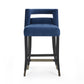 Hart Velvet Stool by TOV Bs25