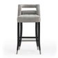Hart Velvet Stool by TOV D68245