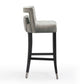 Hart Velvet Stool by TOV Bs24