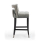 Hart Velvet Stool by TOV Bs24