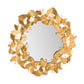 Lyrical Gold Round Wall Mirror 27 36 by TOV C18213 36