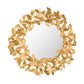 Lyrical Gold Round Wall Mirror 27 36 by TOV C18213 36