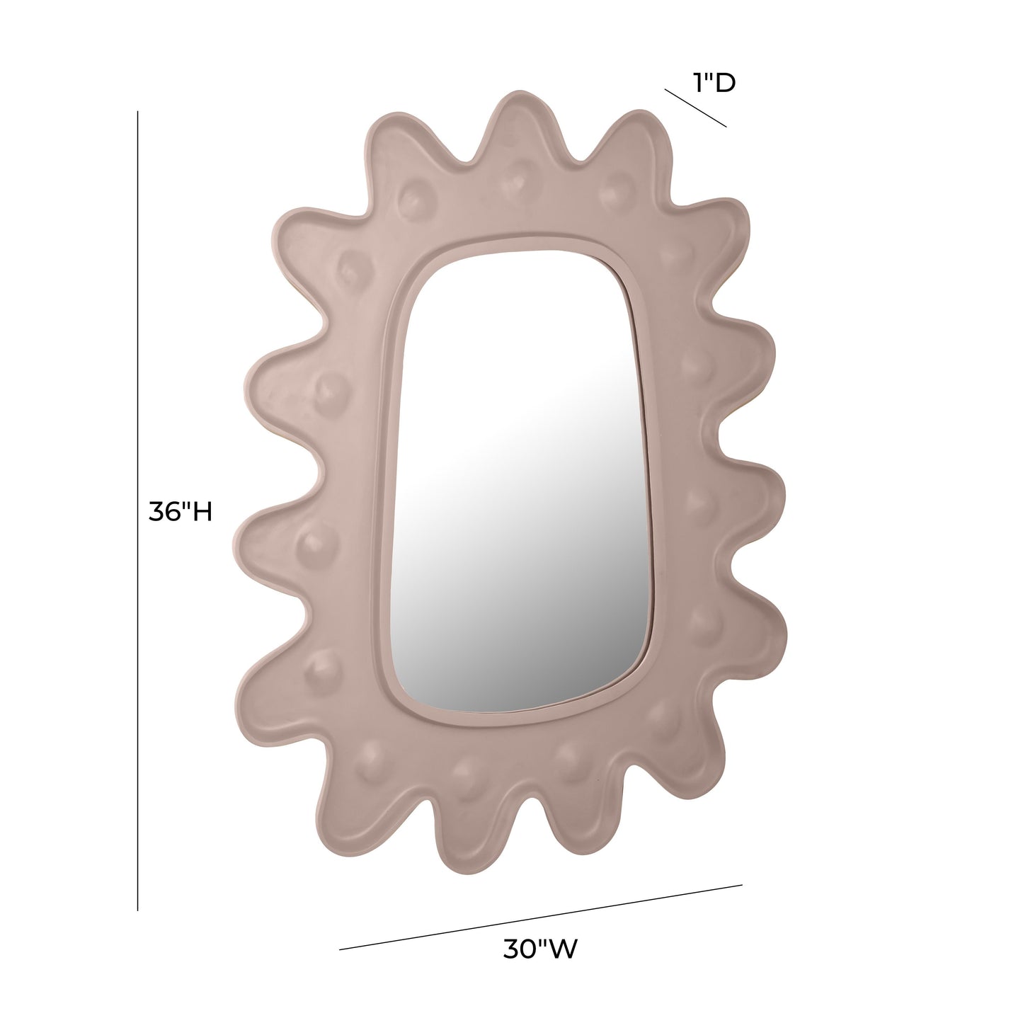 Genesis 31 X37 Wall Mirror by TOV C18416