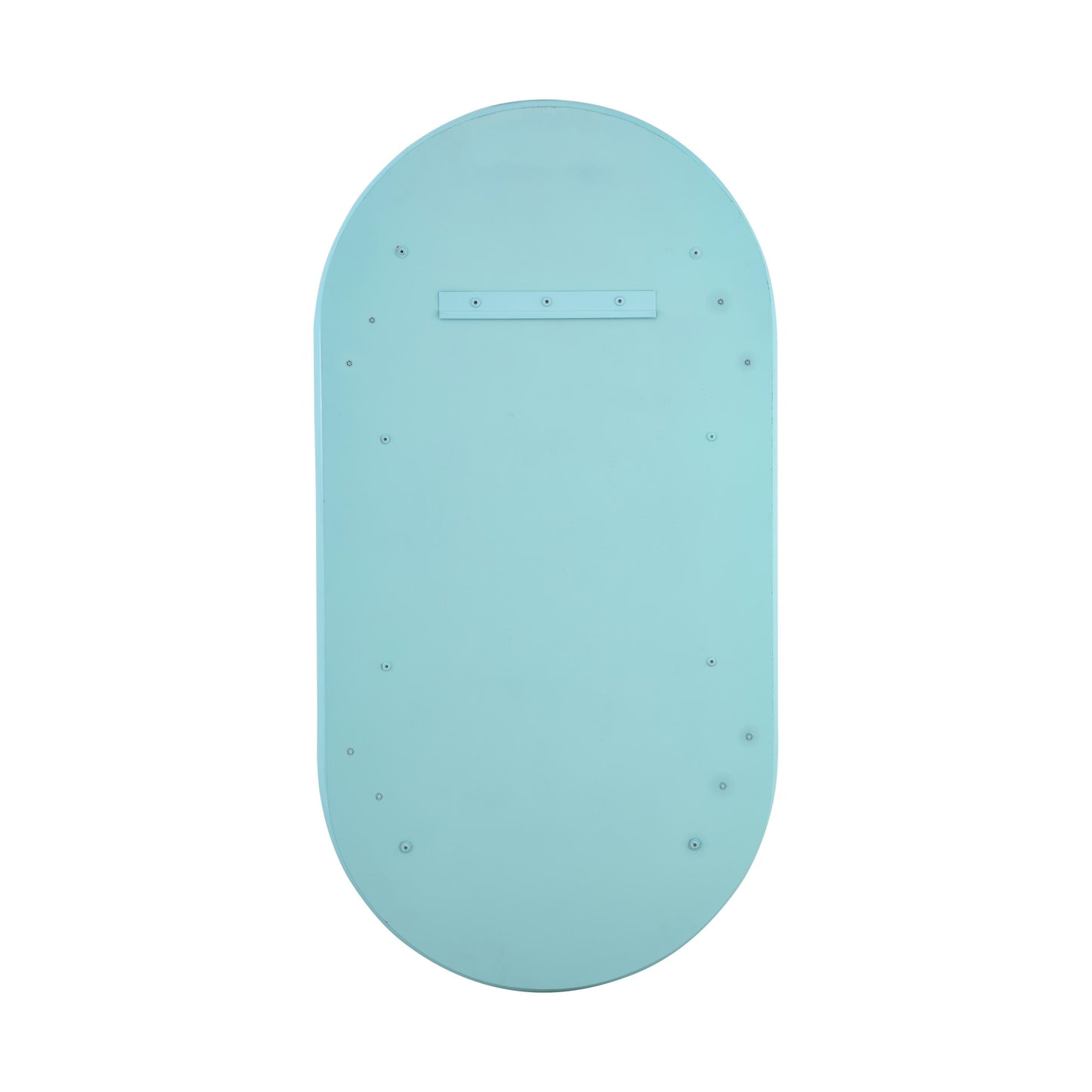 Neon Oval Wall Mirror 26 X50 28 X58 by TOV C18418