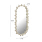 Bubbles Ivory Oval Wall Mirror 17 X31 5 22 6 X42 by TOV C18414