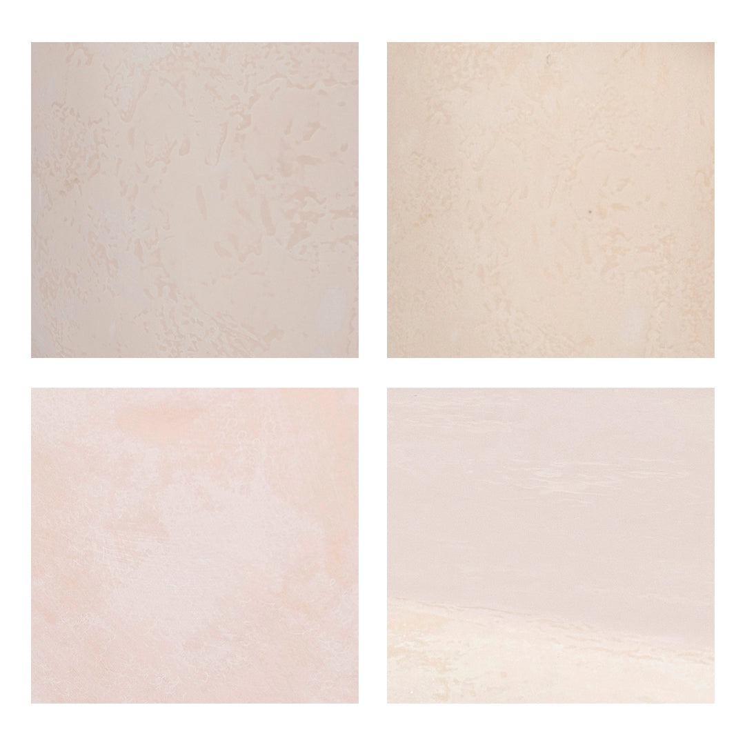 Kaia 48 X79 Cream Textured Floor Mirror by TOV C18494