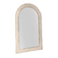 Kaia 48 X79 Cream Textured Floor Mirror by TOV C18494