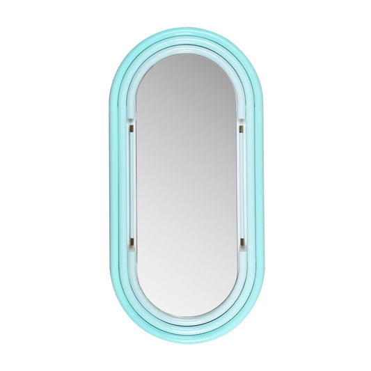 Neon Oval Wall Mirror 26 X50 28 X58 by TOV C18581