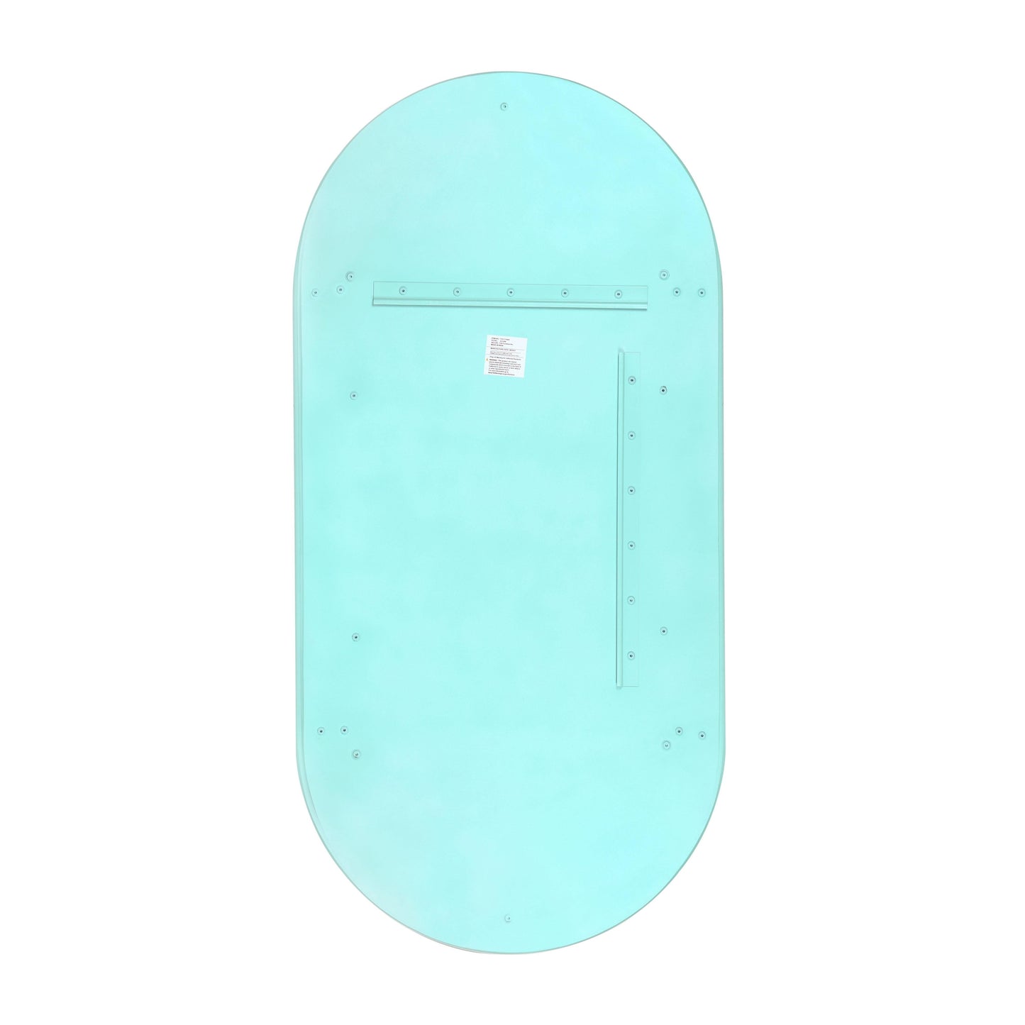 Neon Oval Wall Mirror 26 X50 28 X58 by TOV C18418