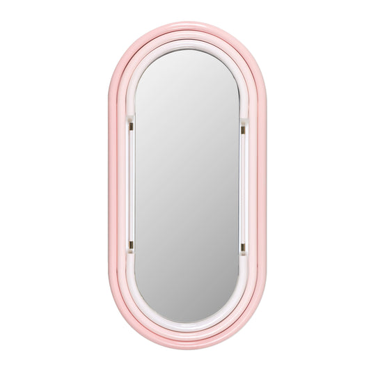 Neon Oval Wall Mirror 26 X50 28 X58 by TOV C18582
