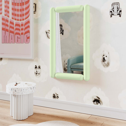 Cozzi Mint Green Wall Mirror by TOV Furniture – photo 2 of 7