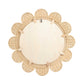Coralie 33 4 Rattan Round Wall Mirror by TOV C21038