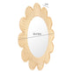 Coralie 33 4 Rattan Round Wall Mirror by TOV C21038