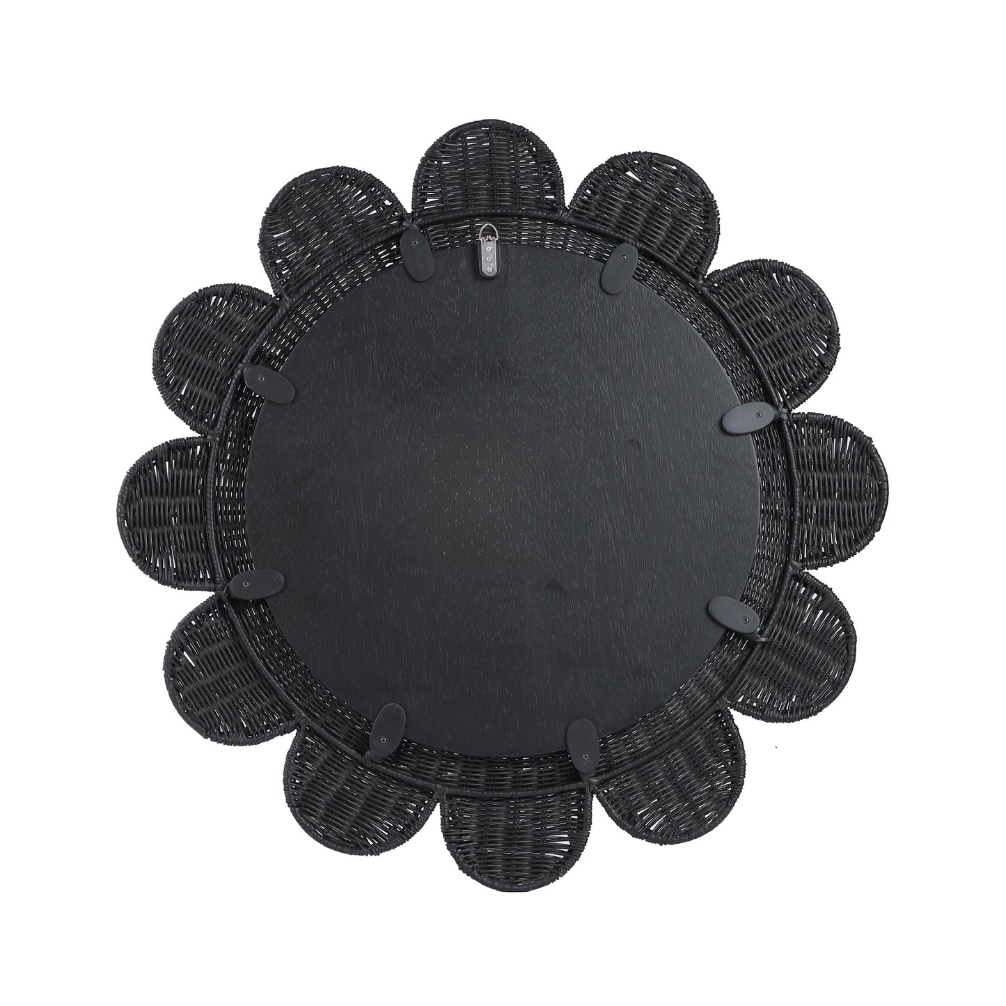 Coralie 33 4 Rattan Round Wall Mirror by TOV C21038