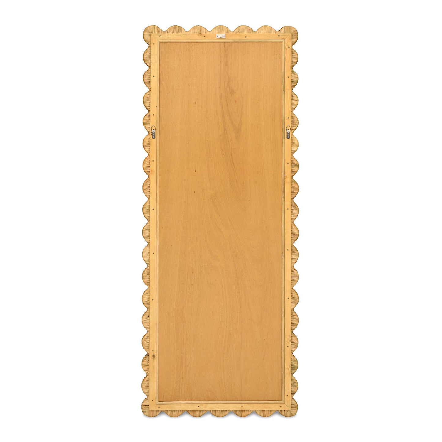 Bama 29 1 X 75 Long Natural Rattan Wall Mirror by TOV C21048
