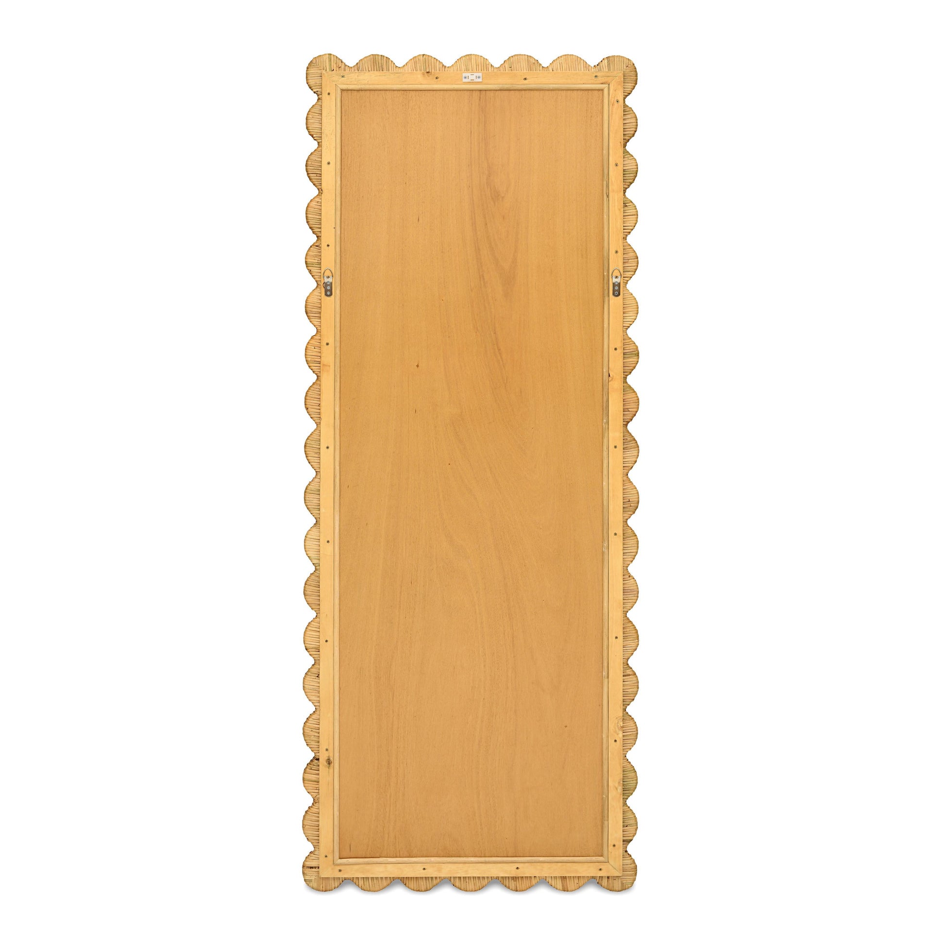 Bama 29 1 X 75 Long Natural Rattan Wall Mirror by TOV C21048