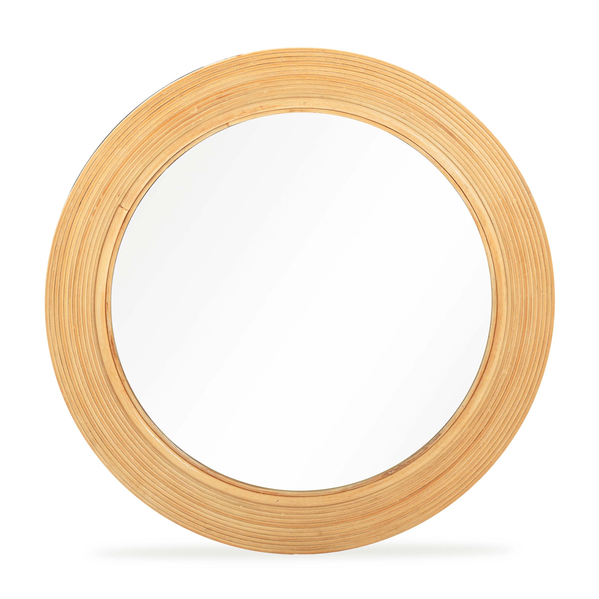 Tanya 43 5 Rattan Round Wall Mirror by TOV C54446