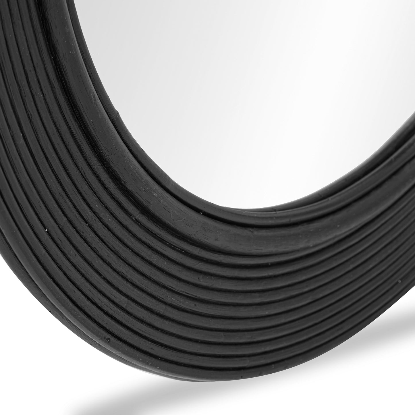 Tanya 43 5 Rattan Round Wall Mirror by TOV C54445