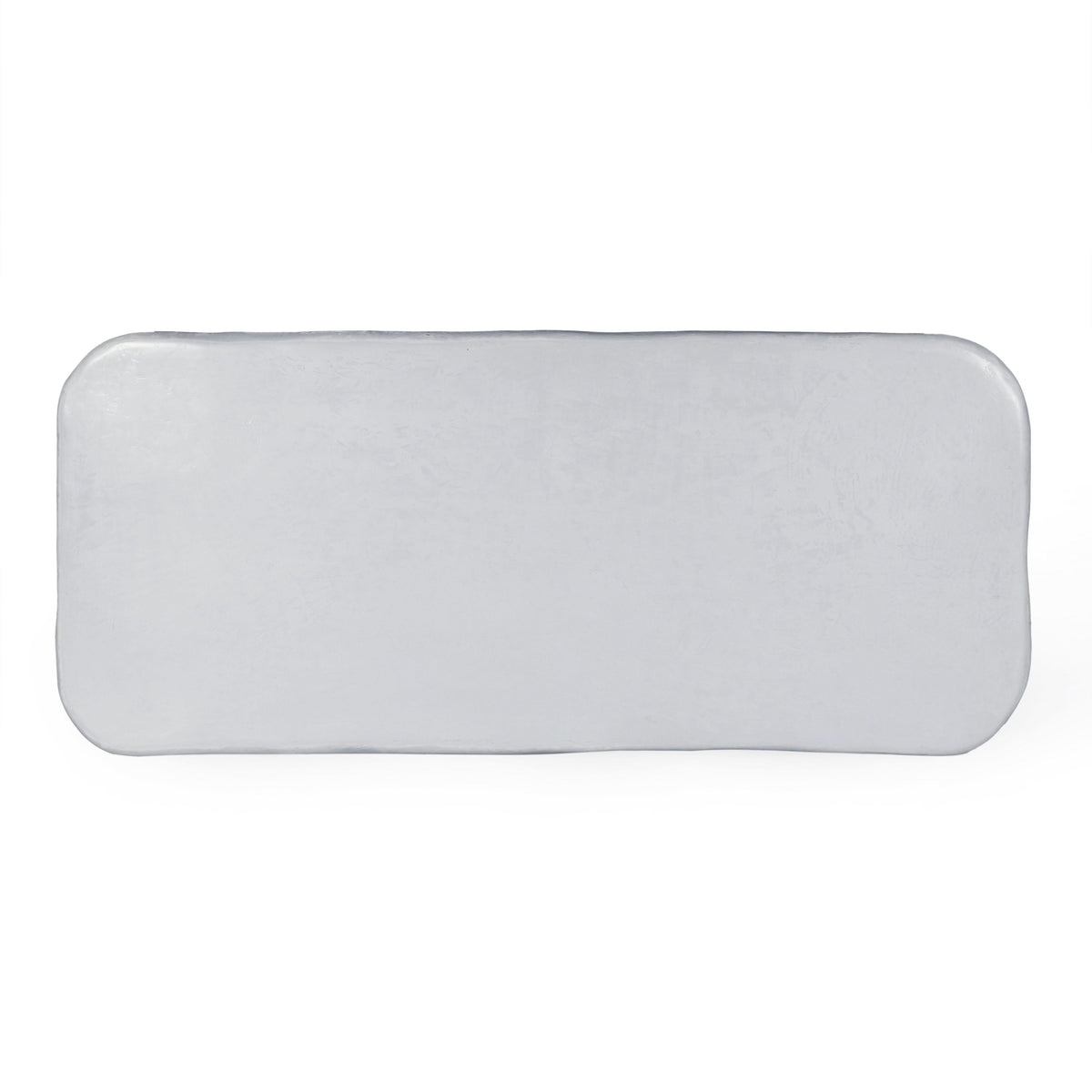 Athen 95" Grey Faux Stone Indoor/Outdoor Rectangular Dining Table by TOV Furniture – photo 6 of 9