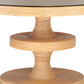 Apollonia 51 Natural Rattan Round Dining Table by TOV D21021