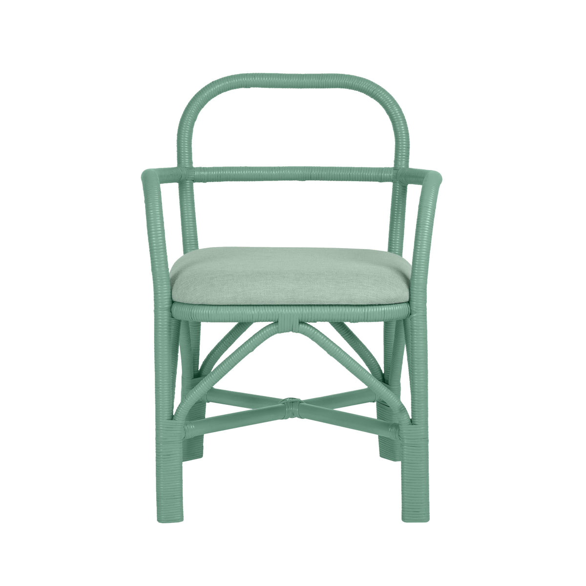 Ginny Green Rattan Dining Chair by TOV Furniture – photo 3 of 7