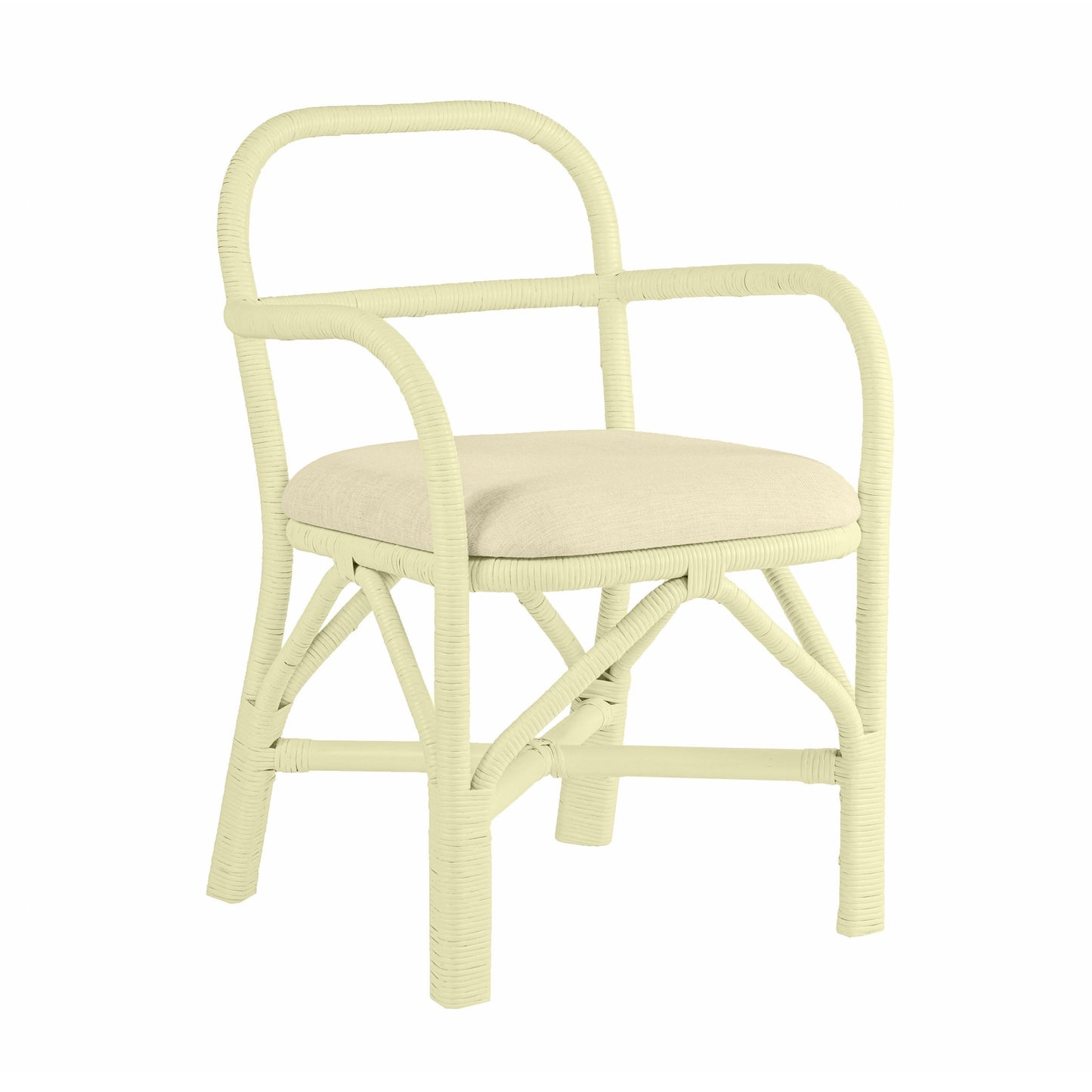 Ginny Rattan Dining Chair by TOV D21024