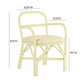 Ginny Rattan Dining Chair by TOV D21022
