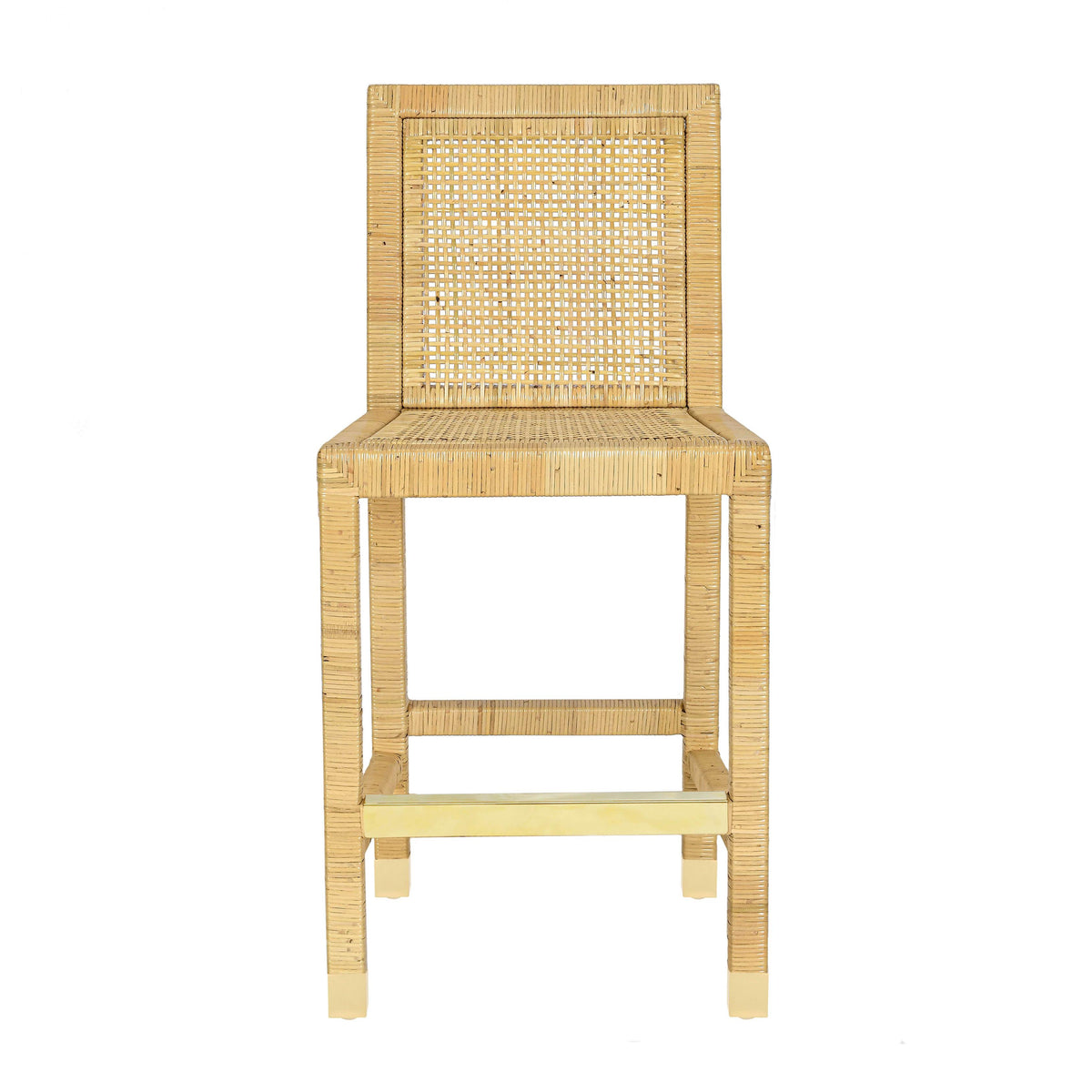 Amara Cream Contract-Grade Linen Dining Counter Stool by TOV Furniture – photo 8 of 10