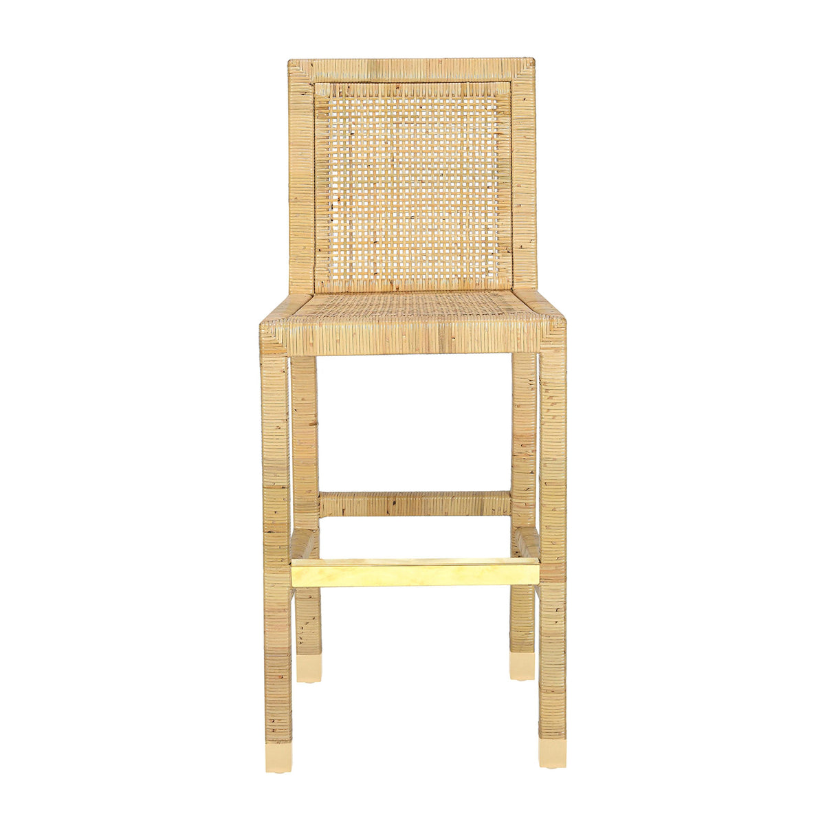 Amara Cream Contract-Grade Linen Dining Bar Stool by TOV Furniture – photo 8 of 10