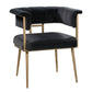 Astrid Velvet Dining Chair by TOV D44023