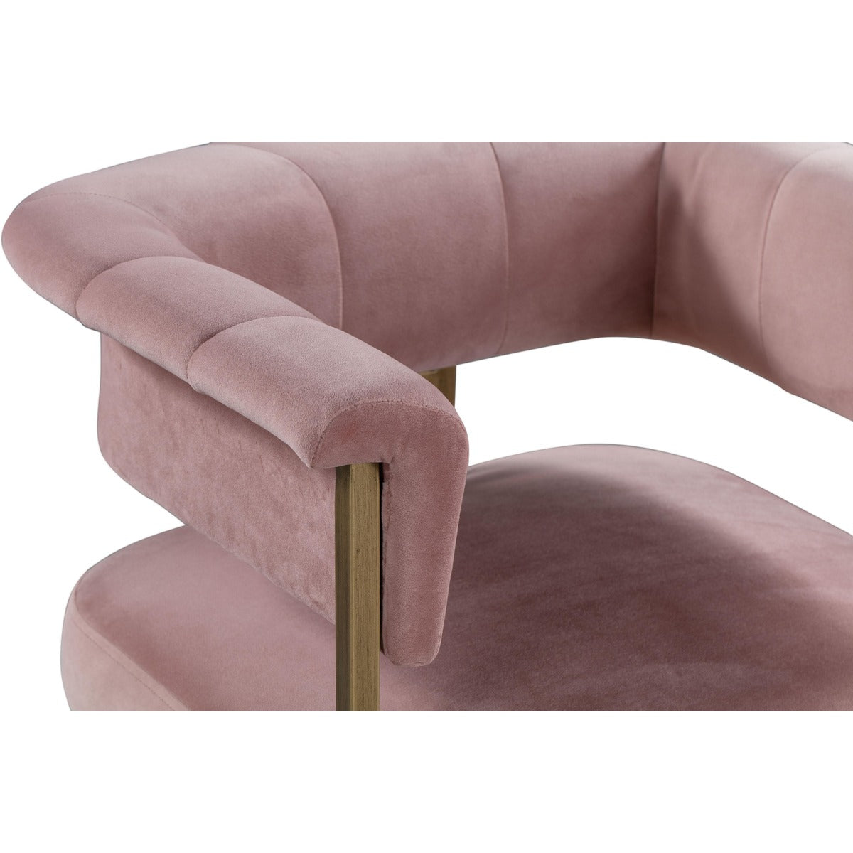 Astrid Velvet Stool by TOV D44026