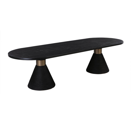 Rishi 120 Rope Oval Dining Table by TOV D44047