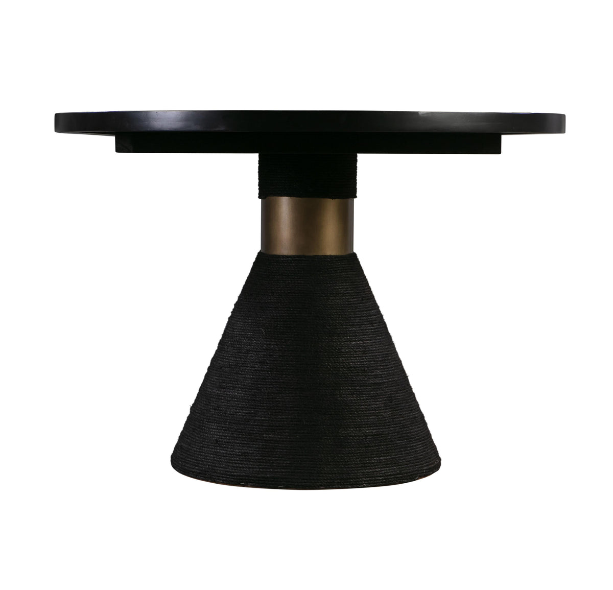 Rishi Black Rope Oval Table by TOV Furniture – photo 6 of 9