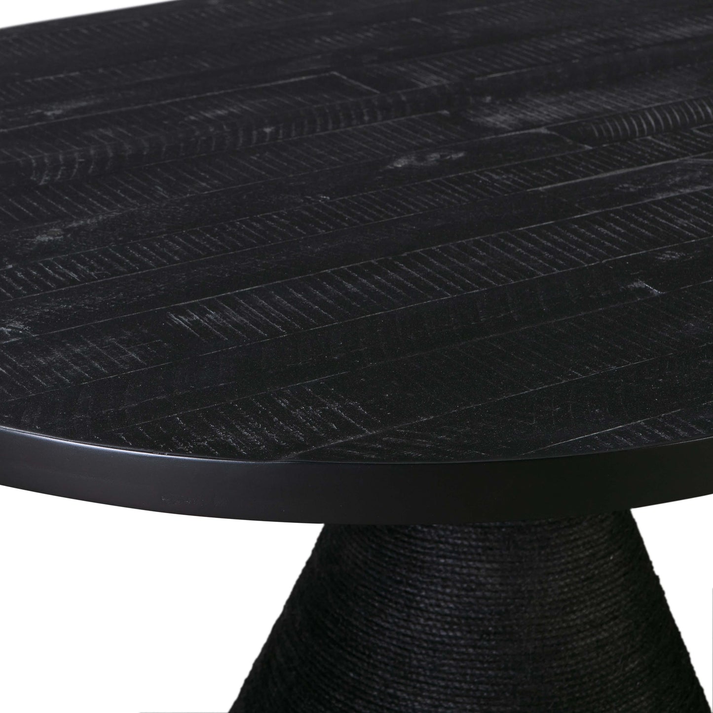 Rishi 120 Rope Oval Dining Table by TOV D44047
