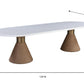 Rishi 120 Rope Oval Dining Table by TOV D44047