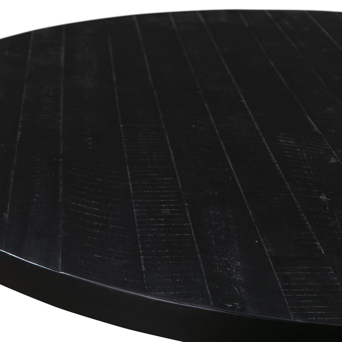 Rishi Black Rope Round Table by TOV Furniture – photo 4 of 7