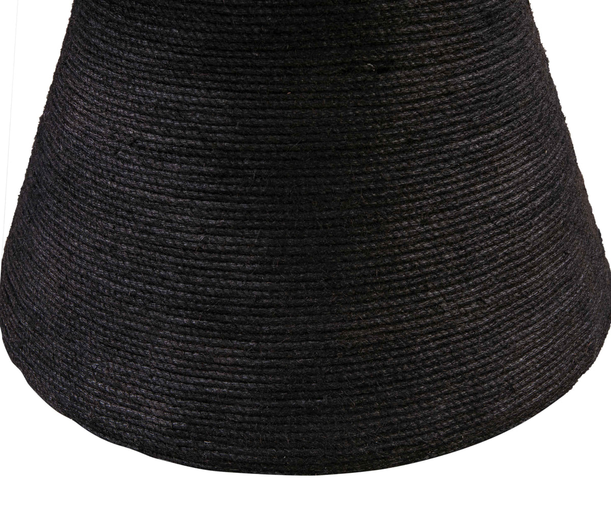 Rishi Black Rope Round Table by TOV Furniture – photo 5 of 7