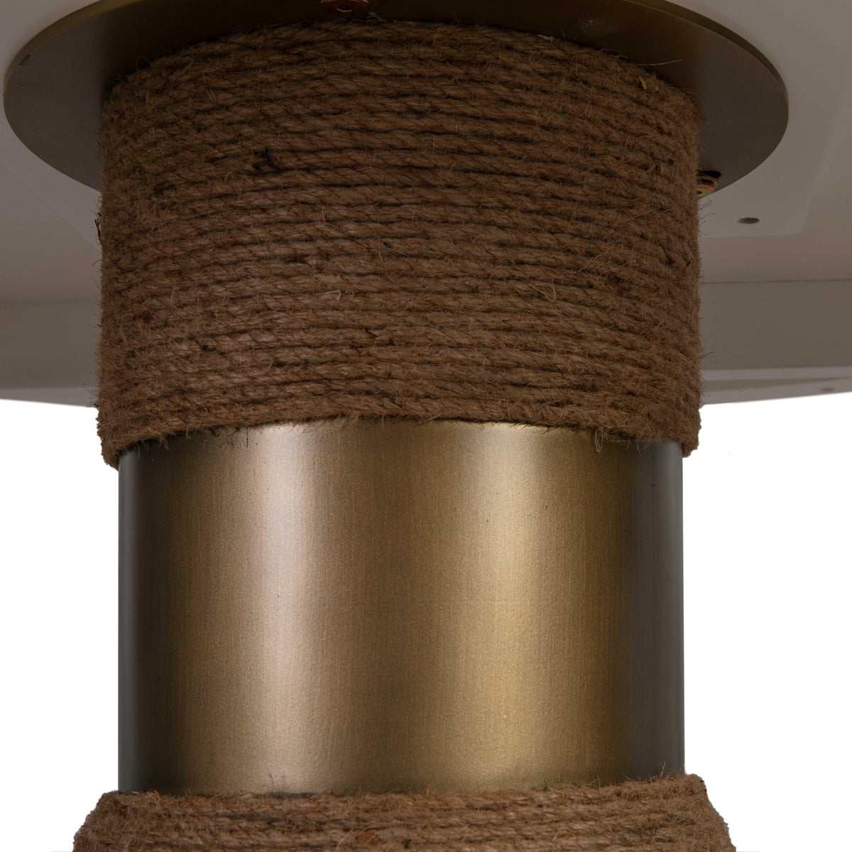 Rishi Natural Rope Round Table by TOV Furniture – photo 4 of 8