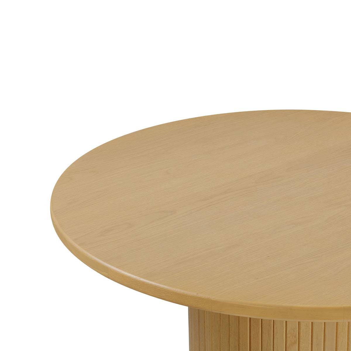 Chelsea Natural Oak Wood Round Dining Table by TOV Furniture – photo 4 of 9