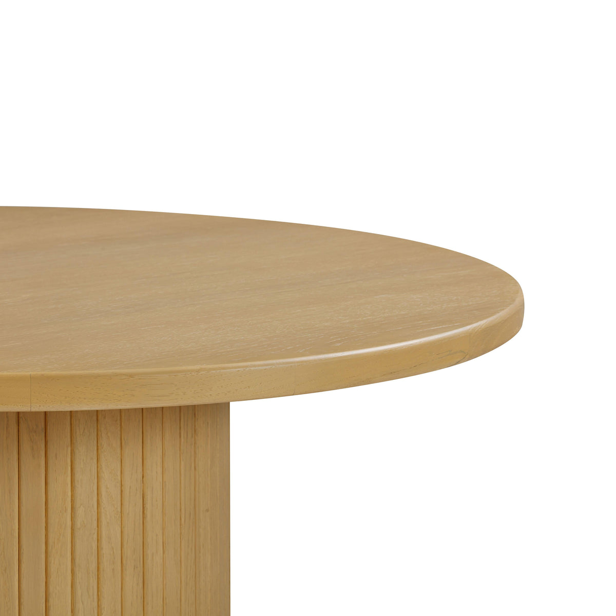 Chelsea Natural Oak Wood Round Dining Table by TOV Furniture – photo 5 of 9