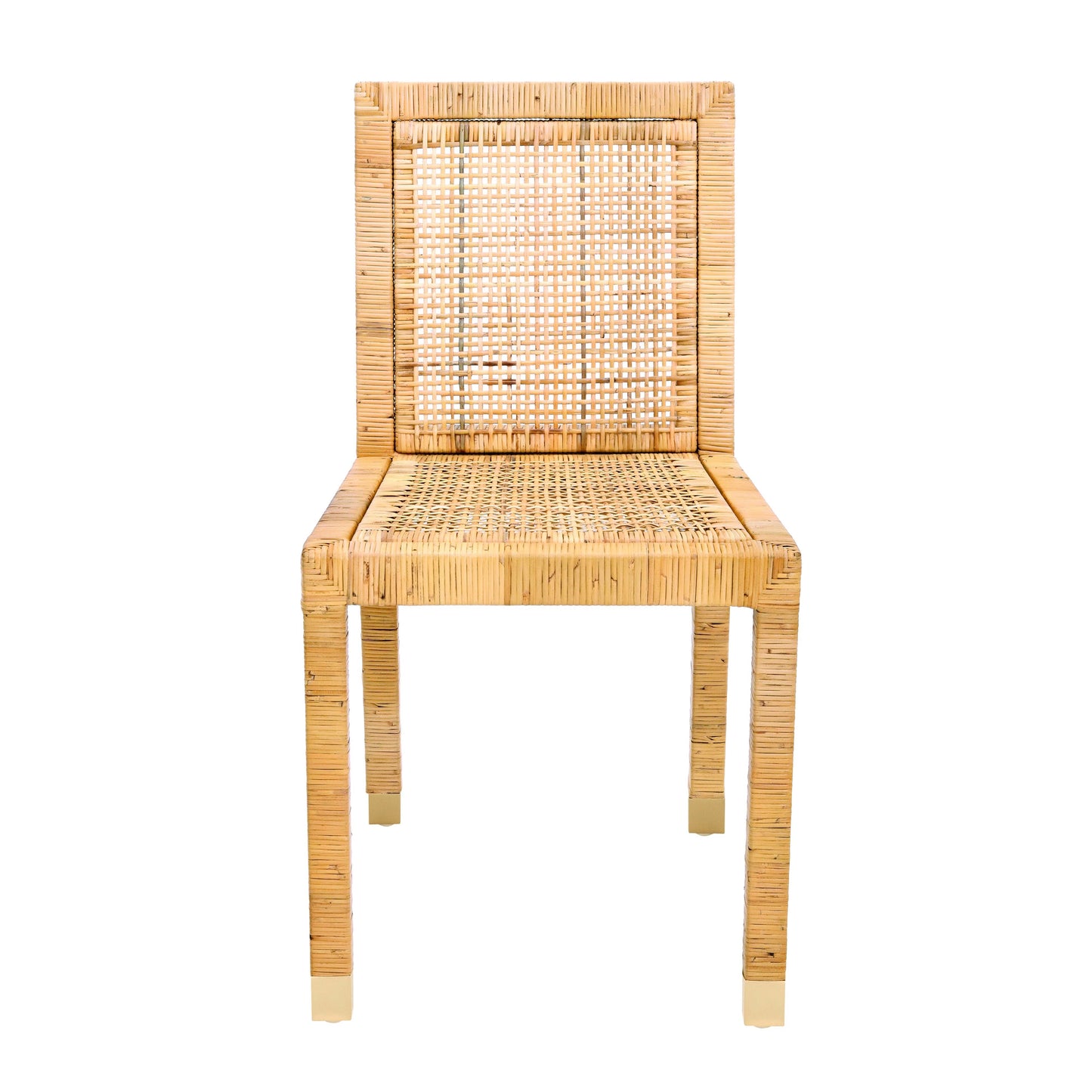 Amara Rattan Performance Fabric Dining Chair by TOV D44150