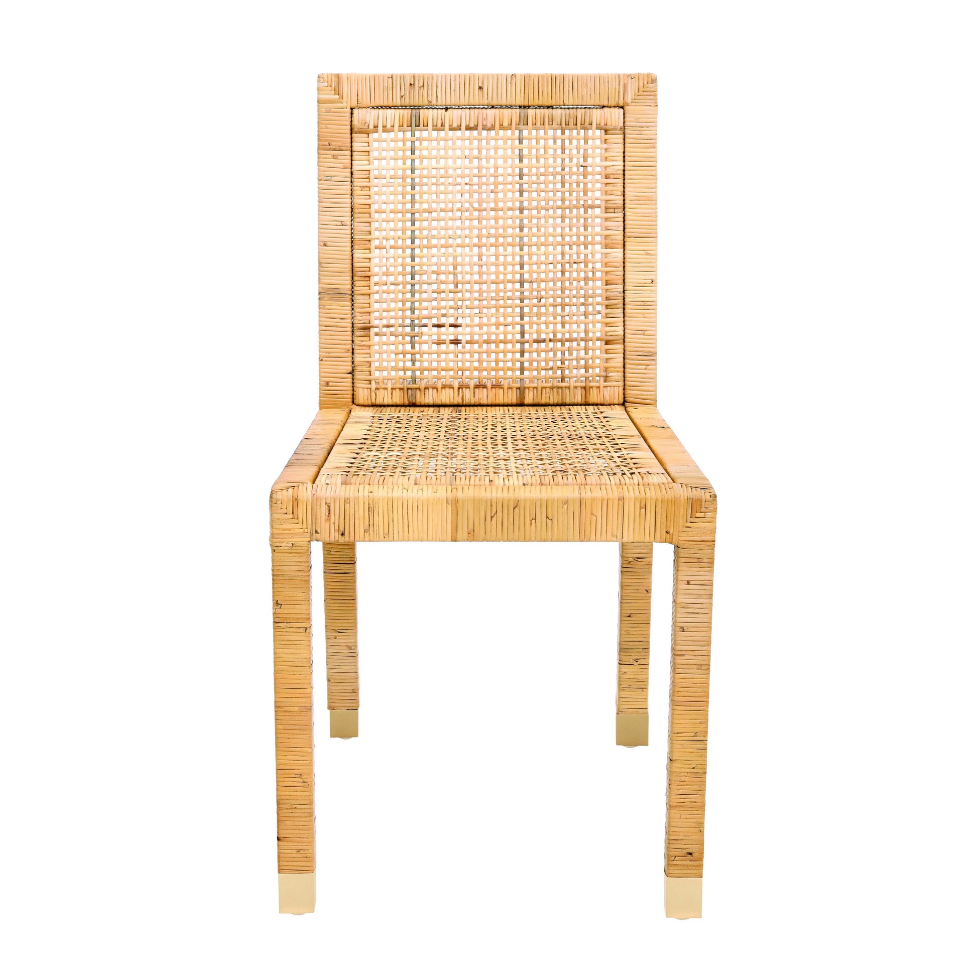 Amara Rattan Performance Fabric Dining Chair by TOV D44150