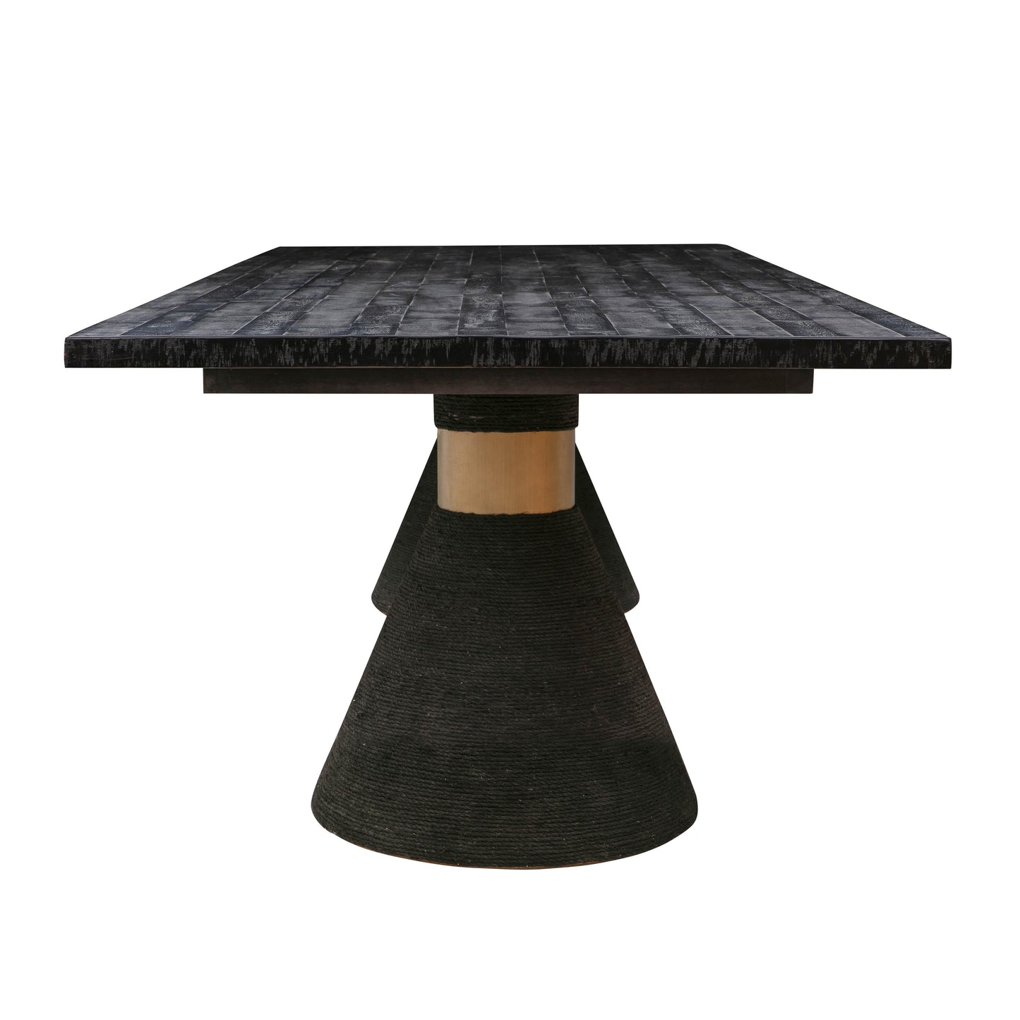 Rishi 120 Rope Rectangular Dining Table by TOV D44154