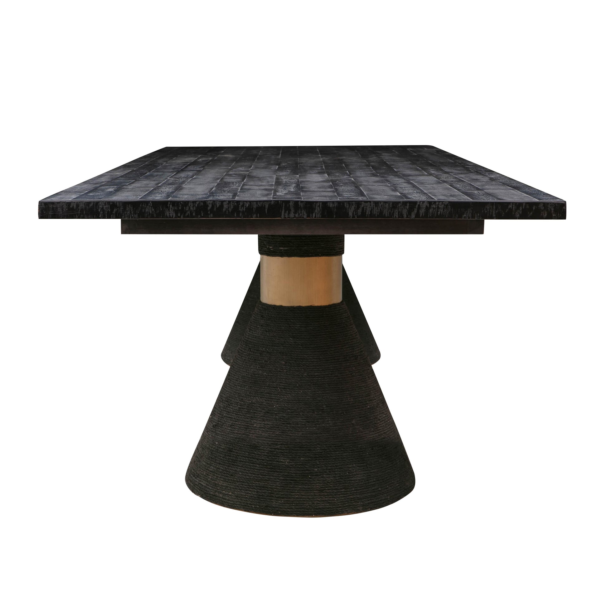 Rishi 120 Rope Rectangular Dining Table by TOV D44154