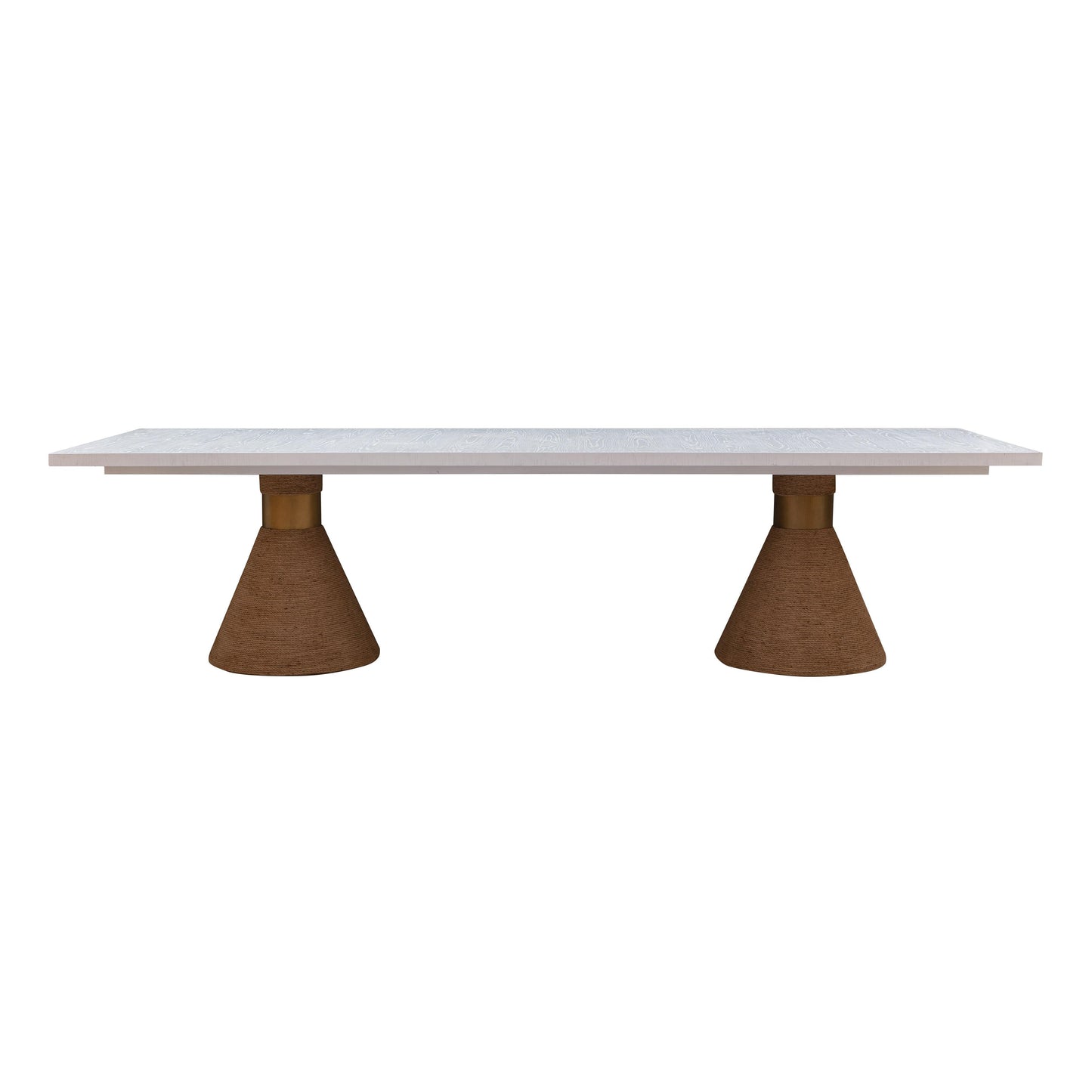 Rishi 120 Rope Rectangular Dining Table by TOV D44154