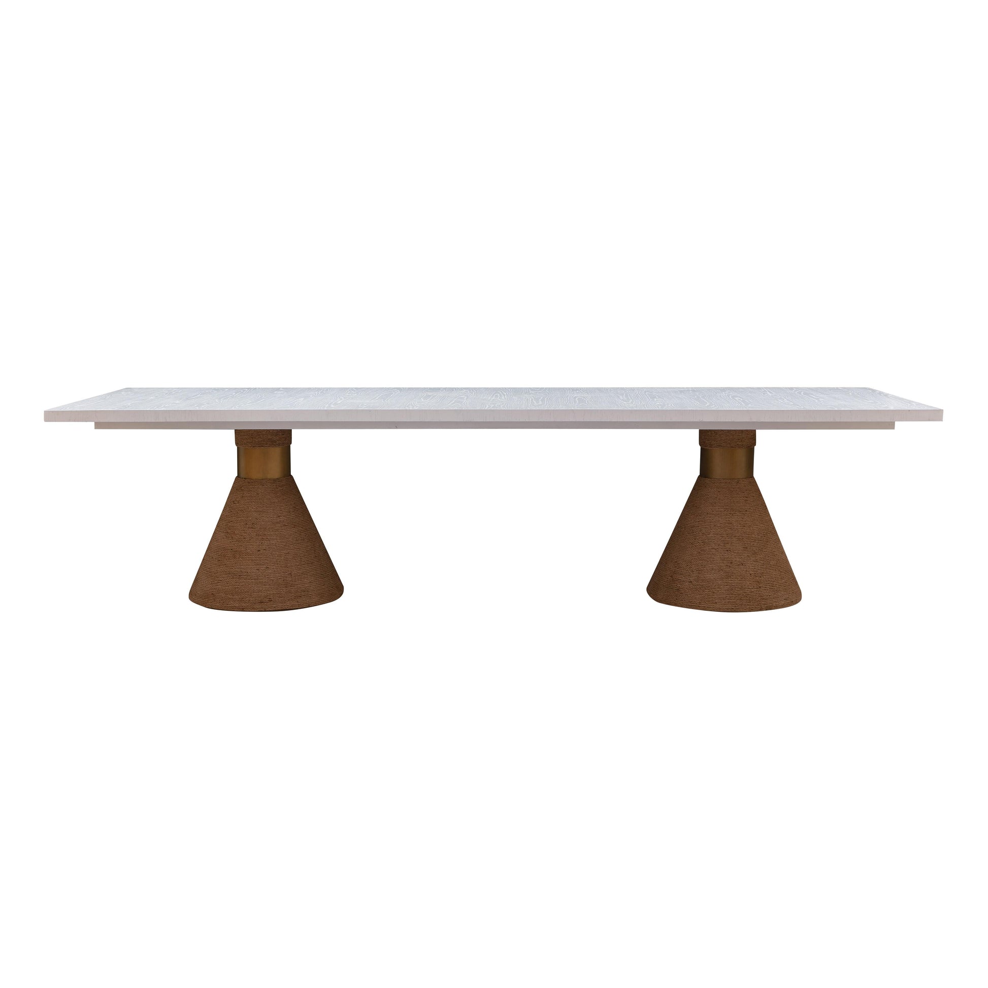 Rishi 120 Rope Rectangular Dining Table by TOV D44154