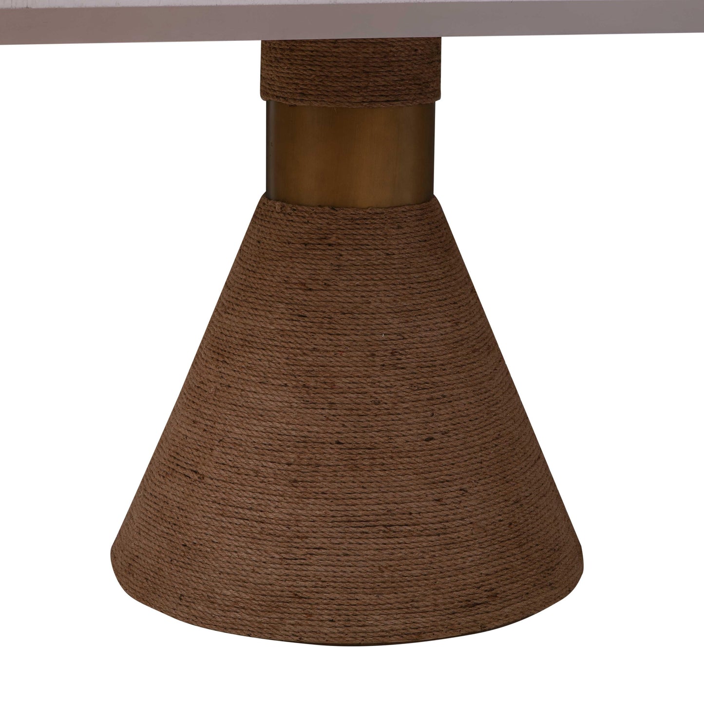 Rishi 120 Rope Rectangular Dining Table by TOV D44154