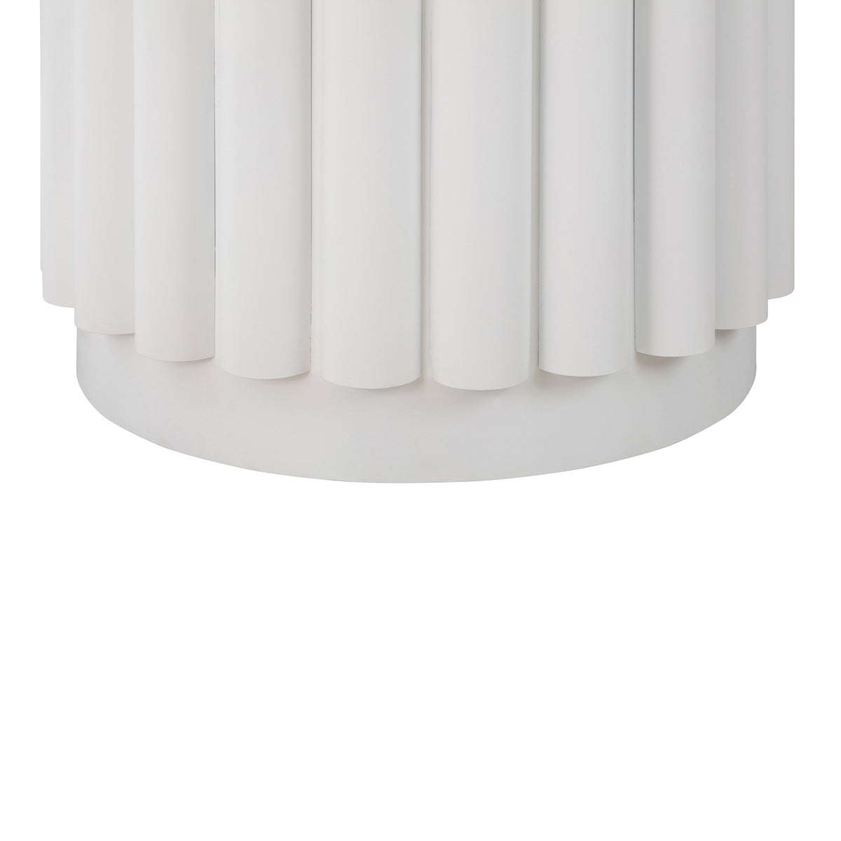 Kali 55" White Round Dining Table by TOV Furniture – photo 6 of 8