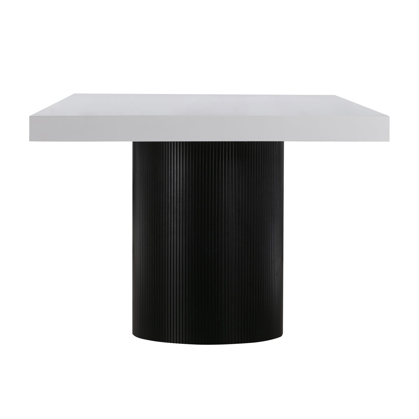 Nova 95 White Lacquer Rectangular Dining Table by TOV D44185