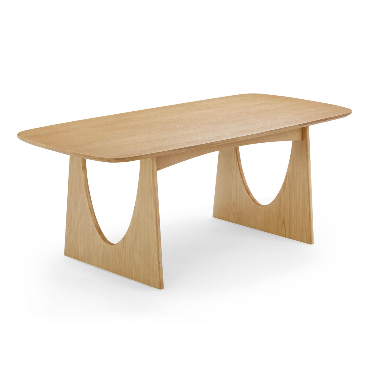 Cybill Natural Ash 79" Rectangular Dining Table by TOV Furniture – photo 1 of 8